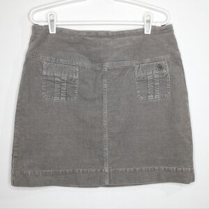 Aventura grey corduroy cotton blend skirt 10